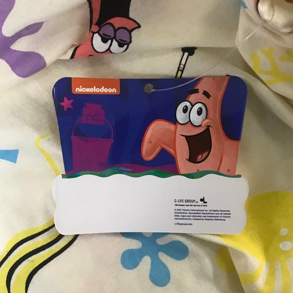 Nickelodeon SpongeBob Short Sleeve T Shirt - Picture 4 of 5